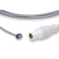 Cables & Sensors Draeger Compatible Reusable Temperature Probe - Adult Skin Sensor DSM-AS0
